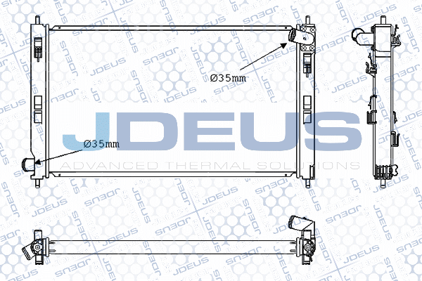 Radiator, engine cooling (M-0180240)