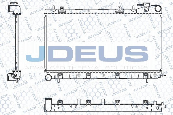 Radiator, engine cooling (M-026012A)
