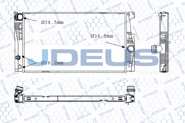 Radiator, engine cooling (M-0050830)