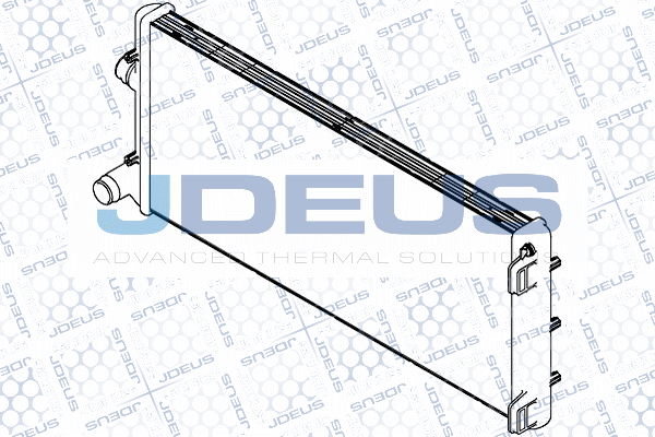 Radiator, engine cooling (RA0110720)