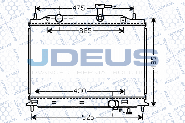 Radiator, engine cooling (065M05)