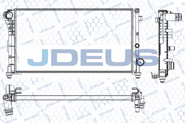 Radiator, engine cooling (RA0111050)