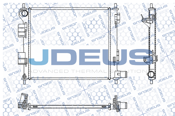 Radiator, engine cooling (M-0540670)