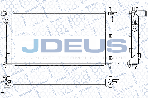 Radiator, engine cooling (RA0210281)