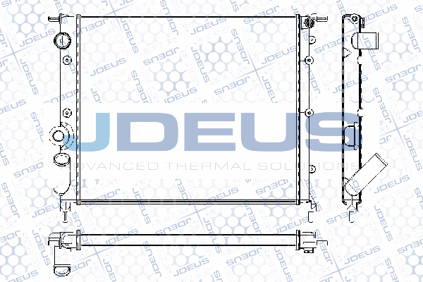 Radiator, engine cooling (RA0230431)