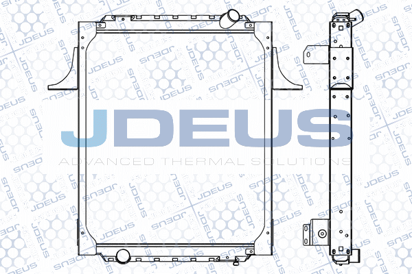 Radiator, engine cooling (M-123006A)