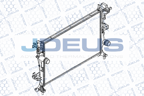 Radiator, engine cooling (RA0111420)