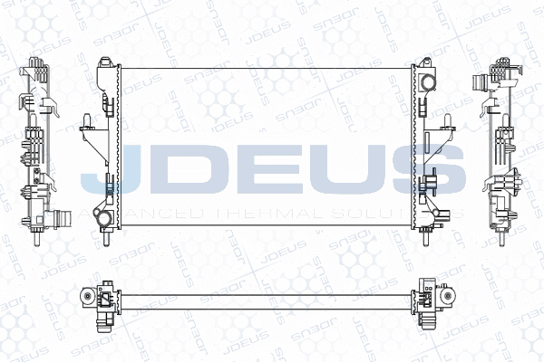 Radiator, engine cooling (M-0070230)