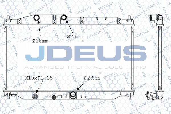 Radiator, engine cooling (013M41)