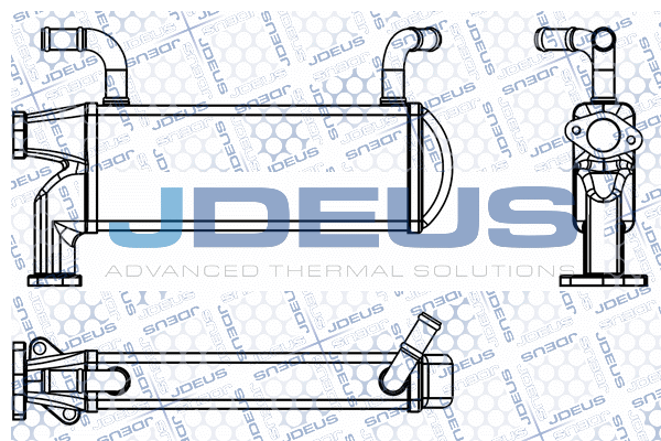 Cooler, exhaust gas recirculation (EG030028C)