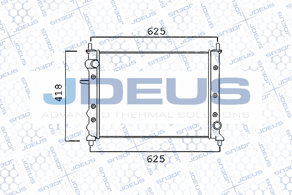 Radiator, engine cooling (011M59A)