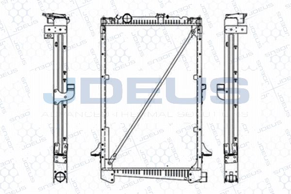 Radiator, engine cooling (M-1080050)