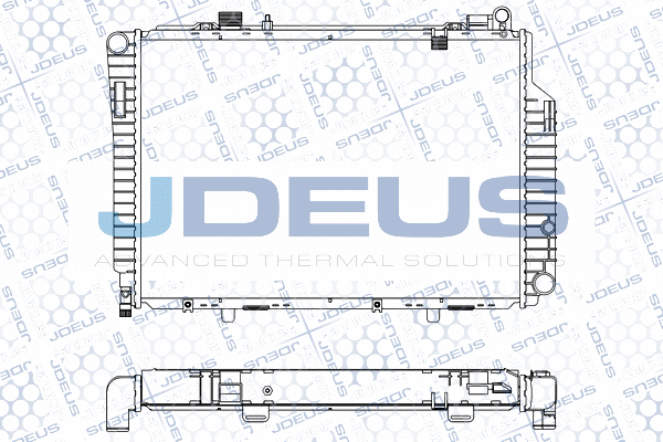 Radiator, engine cooling (017M36A)