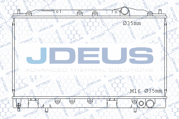 Radiator, engine cooling (018M25)