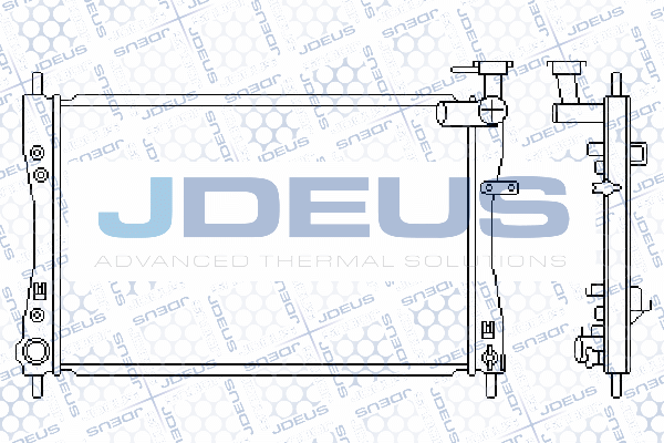 Radiator, engine cooling (018M38)