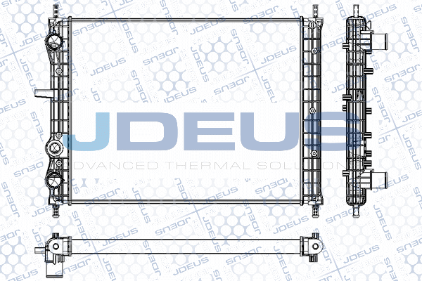 Radiator, engine cooling (RA0110470)