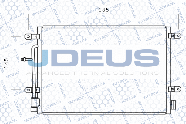 Condenser, air conditioning (701M14)