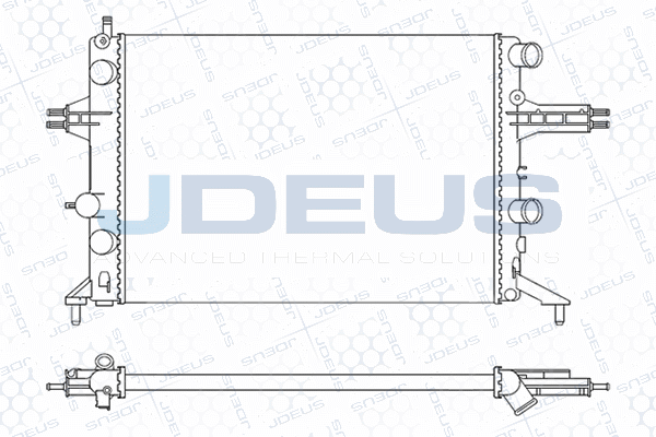 Radiator, engine cooling (M-0200740)