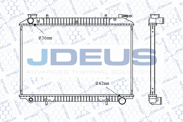 Radiator, engine cooling (M-0190820)