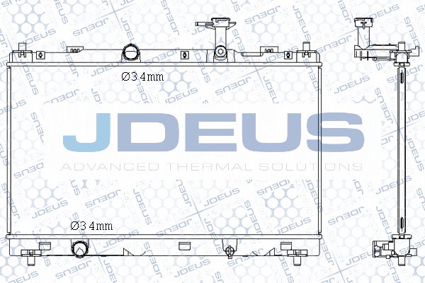 Radiator, engine cooling (M-0420320)