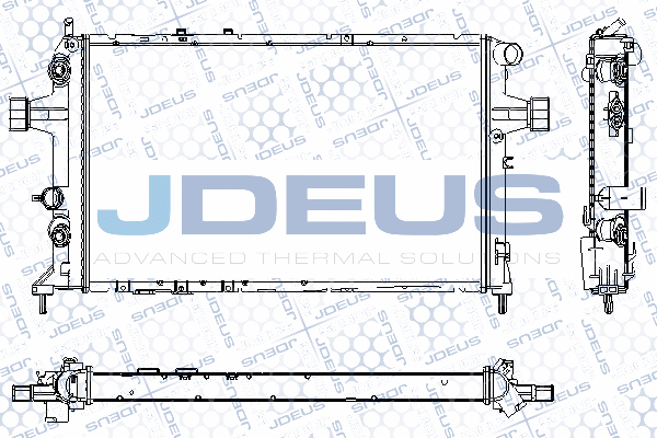 Radiator, engine cooling (RA0200830)