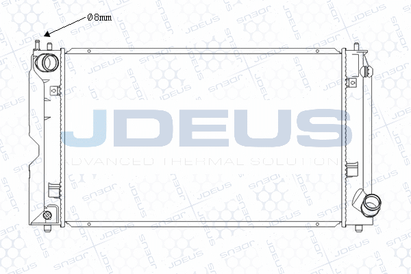 Radiator, engine cooling (M-0280150)