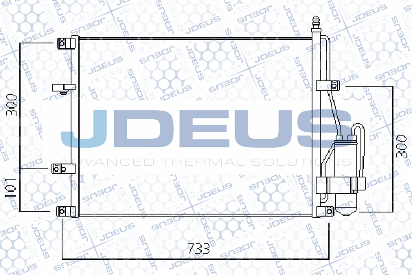 Condenser, air conditioning (731M10)