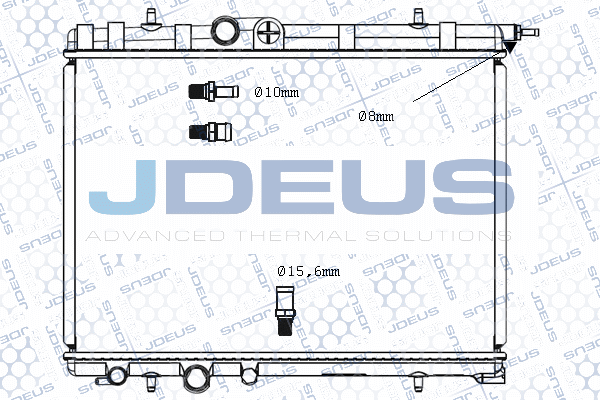 Radiator, engine cooling (M-0210360)