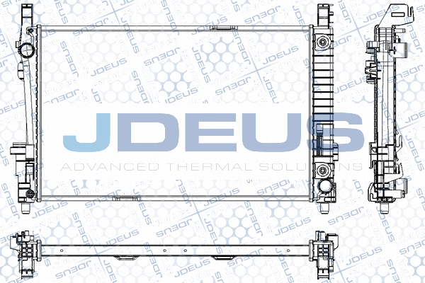 Radiator, engine cooling (RA0170760)