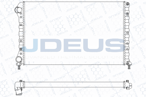 Radiator, engine cooling (M-0110801)