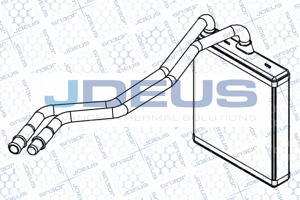Heat Exchanger, interior heating (M-212057A)