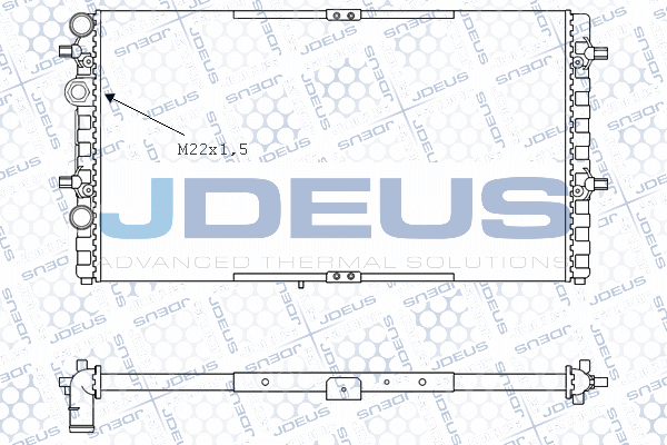 Radiator, engine cooling (M-0250060)