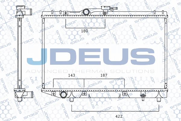 Radiator, engine cooling (M-0280180)