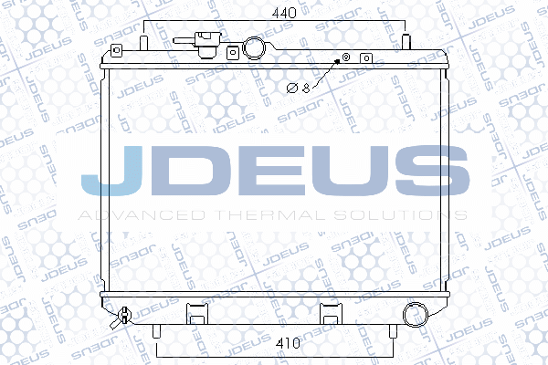 Radiator, engine cooling (009M05)