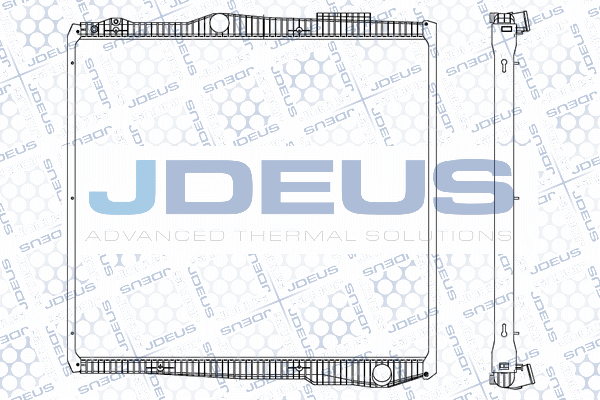 Radiator, engine cooling (M-1410070)