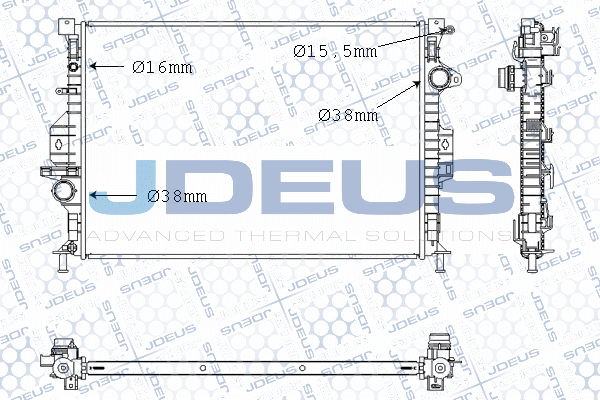 Radiator, engine cooling (M-0120710)