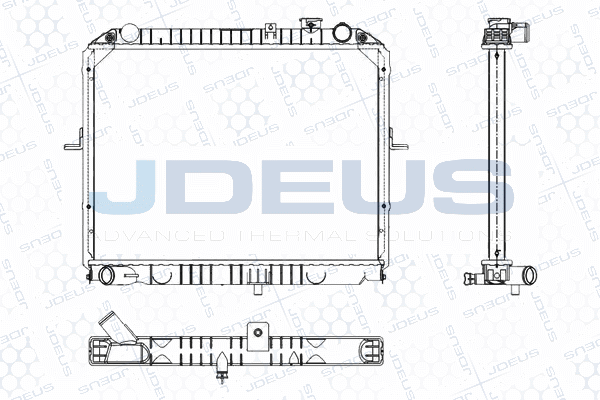 Radiator, engine cooling (M-0650040)