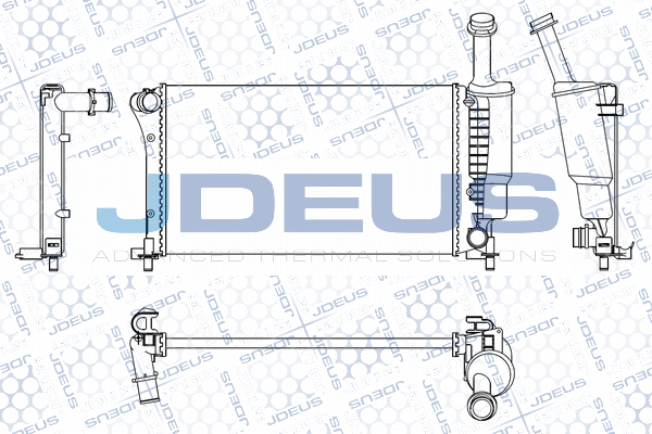 Radiator, engine cooling (M-011017A)