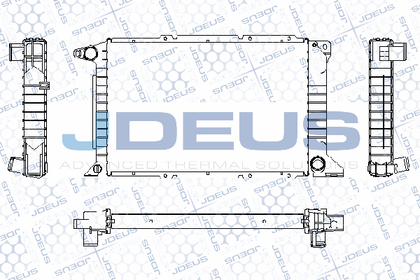 Radiator, engine cooling (RA0120990)
