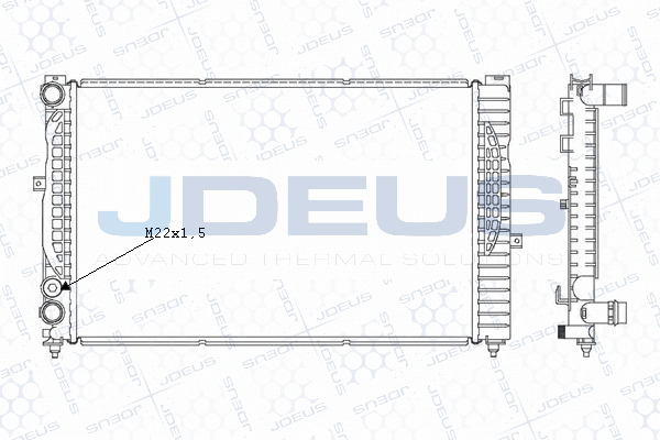 Radiator, engine cooling (M-0010180)