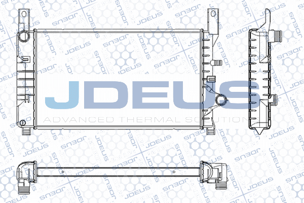 Radiator, engine cooling (RA0120520)