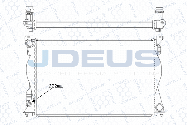 Radiator, engine cooling (M-0010250)