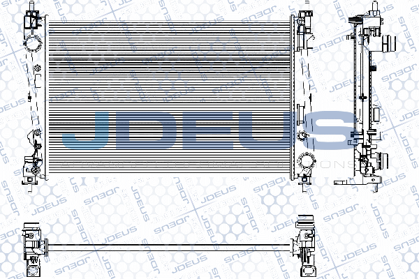 Radiator, engine cooling (RA0111161)