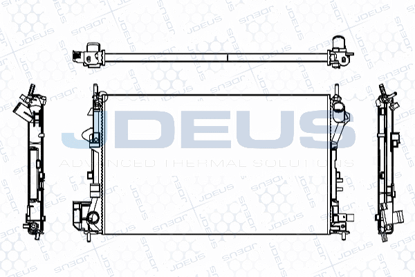Radiator, engine cooling (M-0200870)