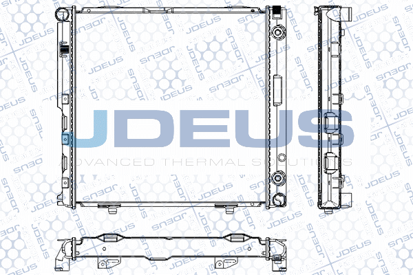 Radiator, engine cooling (RA0170230)