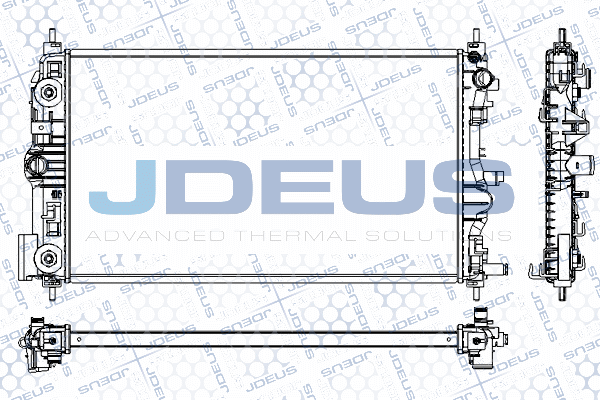 Radiator, engine cooling (RA0560010)