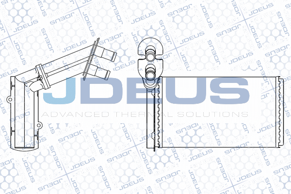 Heat Exchanger, interior heating (M-212009A)
