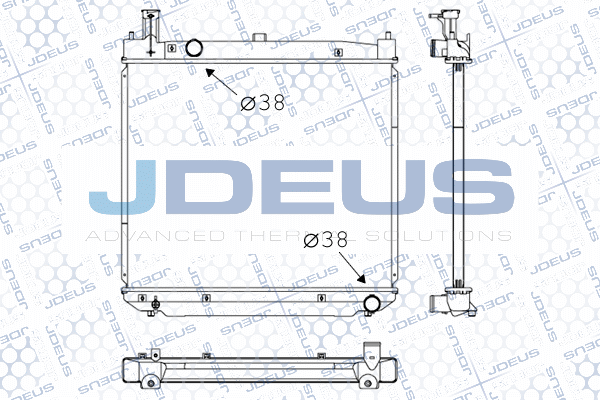 Radiator, engine cooling (M-0281020)