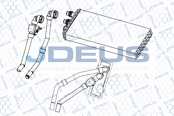 Heat Exchanger, interior heating (RA2140100)