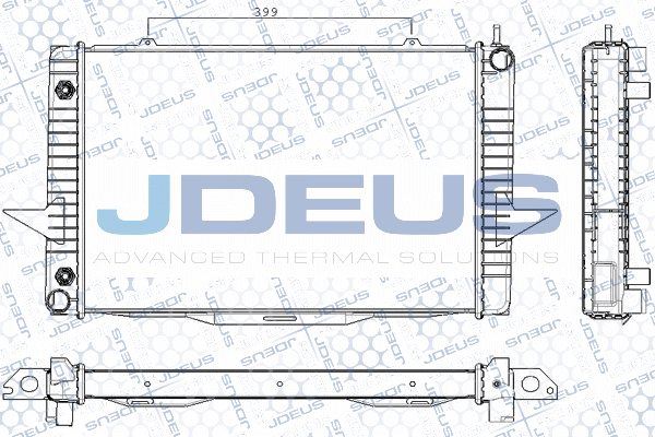 Radiator, engine cooling (RA0310550)